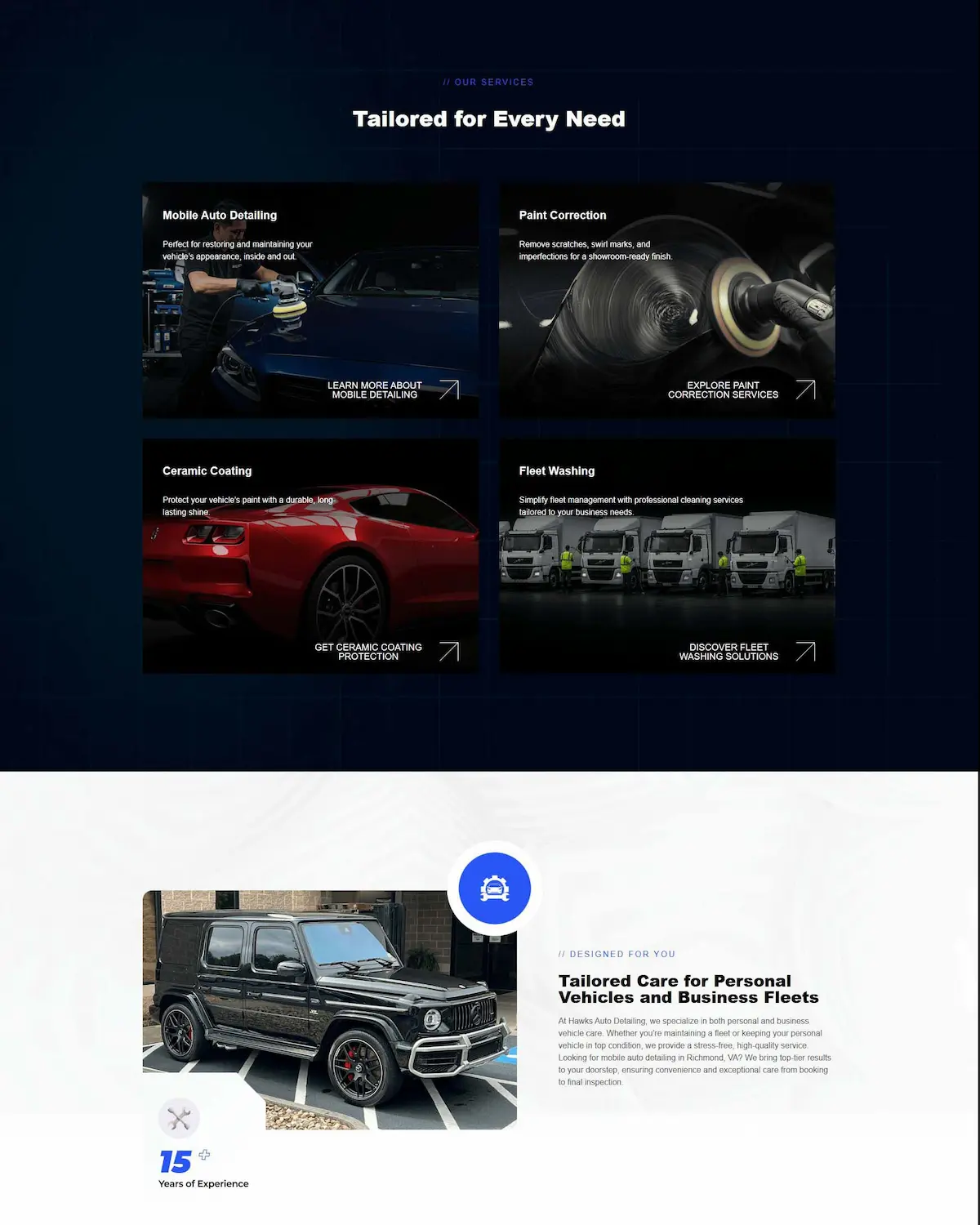 Hawks website service