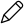 icon of a pencil 